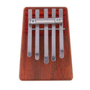 5 Key Kalimba Mbira Likembe Sanza Finger Thumb Piano Rosewood Instrument A