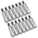Threaded Bolts Chrome Valve Cover Bolt Set for Chevy 283 305 327 350 383 Sb