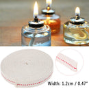 Flat Cotton Oil Lamp Wick Roll For Oil Lamps and LanternsB Gw
