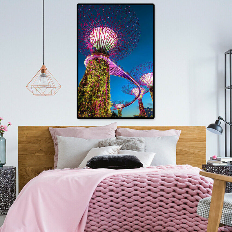 1000 Pieces Adults Kids Paper Jigsaw Puzzles Romantic Tree Assembling Craft