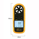 Mini LCD Wind Speed Gauge Air Velocity Flow Meter Digital 2019 Best Thermom V3A7