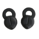 1Pair Universal Silicone Earbuds Eartips Caps for Wireless Headsets Black