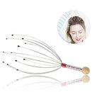 2 x/SET Head Massager Metal Scalp Neck Natural Relax Pain Body Relief Scratcher