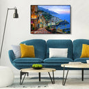 Painting By Numbers Kit DIY Landscape Hand Painted Canvas Oil Art Picture