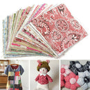 100Pcs Assorted 10x10cm Bundle Quilt Quilting Cotton Fabric DIY Sewing Xmas