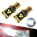 2pcs T15 3030 9smd 912 921 LED Reverse Backup Lights Trunk Cargo Area Bulb 6000K