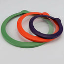 5PCS Silicone Lids Food Pots Wraps Vacuum Sealing Cover Food Fresh BPA-Free