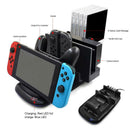 Multifunction USB Charging Dock Storing Bracket for Nintend Switch Console A