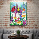 5D DIY Special Shaped Diamond Painting Bird Embroidery Craft Kit Home Decor