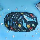 8PCS/Set Shark Tableware Cartoon Sea Animal Paper Plates Party Supplies