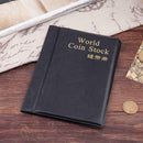 120 Slots Coin Penny Collecting Holder Pockets Storage Folder Album Book Sle A