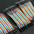 120pcs Ranbow Color Ribbon Line Breadboard Dupont Cable Jump 10cm Jumper Wire