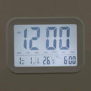 Digital Alarm Clock,Talking Clock with 3 Alarms 7 Sounds Optional Weekday A