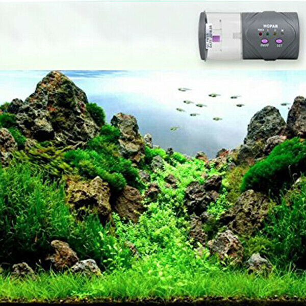 Automatic Fish Feeder Practical Food Dispenser Multi-functional Timer Feede I3L6