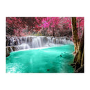 Waterfall DIY Full Drill Diamond Painting Embroidery Cross Stitch Art(A)