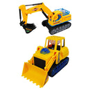 Kids Children Funny LED Electric Excavator Digging Engineering Car Vehicles
