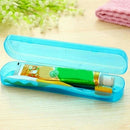 Pack of 4 Different Color Travel Toothbrush Toothpaste Holder Case for Trav M3T7