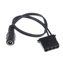 DC 5.5x2.1mm Female to 4Pin molex female power supply cable for DC power adap ï¼W