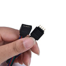10Pcs 4Pin Male + Female Connector Cable Wire for 3528 5050 LED Strip Ligh OZ