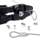 Wire Rope Crimping Tool Wire Rope Swager Crimpers Fishing Plier with Crimp