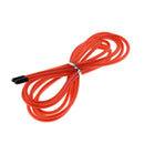 Replacement Jump Rope Cord Skipping Speed Rope Cable with End Caps Red