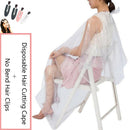 200PC Disposable Hair Cutting Cape Hair Salon Gowns