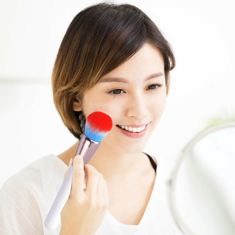 Single Fan Shaped Makeup Brush Foundation Power Blending Brushes (T-01-516) A