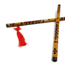 Traditional Long Bamboo Flute Clarinet  Student Musical Instrument 7Hole 42.5ME