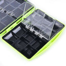 Fishing Tackle Box Waterproof Bait Lure Hooks Storage Boxes Carp Fly FishinS Ew