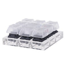 9 Cherry mx switches keyboard tester kit clear keycaps pcb mechanical key OZ