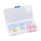 50Pcs 2:1 Heat Shrink Tubing Sleeve Sleeving Heat Shrink 4 Terminal Types