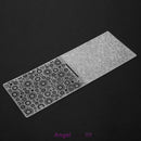 1pc Jingling Bell Plastic Embossing Folder Template For Scrapbooking DIY