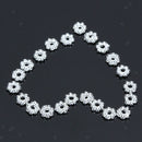 200pcs Loose Spacer Beads Craft 4mm Daisy Snowflake Jewelry Findings Crafts