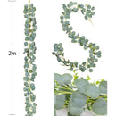 Artificial Eucalyptus Garland Eucalyptus Leaves, Handmade Eucalyptus Vine,  H2L7