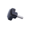 12pcs Black Plastic 32mm Head Diameter Star Clamping Knobs M8 x 30mm R5O3
