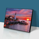 DIY Lighthouse Cross Stitch 5D Full Square Drill Diamond Painting Art Craft