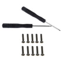 10x For Nintendo Switch Joy-Con Y Tri/Wing Tri/Point Screws Screwdriver Kit