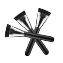 5Pcs Color Women Professional Cosmetic Flat Contour Brush Face Blend Makeup