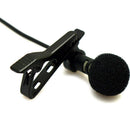 Mini Clip-on 8.5mm Microphone Lapel Tie Clip Holder Music  Accessory