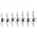 22x Tapered Woodworking Drill Countersink Bit Screw Pilot Collar Set Holes I9R0