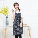 Tableware Style Unisex Solid Cooking Restaurant Bib Apron with Pocket
