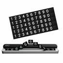 Car Parking Card Phone Telephone Number License Night Light Mobile Numbe PEU