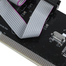 2 port PCI serial RS232 DB9 adapter card controller support - computer card F7W6