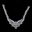Beautiful Cotton Embroidery Venise Neckline Lace Collar Costume Dress White