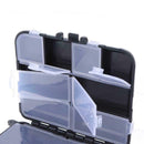 Fishing Tackle Lure Bait Waterproof Storage Box Case With 26 Compartments