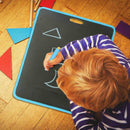 Kids Montessori Cognitive Clock Time Board Teaching Aids Erasable Toys