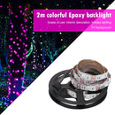 2m LED USB Strip Light Waterproof RGB Remote Control Flexible Ribbon Lamp