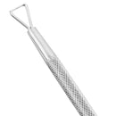 1pc Stainless Steel Cuticle Nail Pusher Remover Spoon Manicure Nail Care