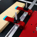 T-type Slide Slot Track Stopper Woodworking Positioning Limiter Clamp Tools