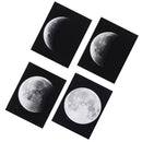 4x Canvas Oil Painting Lunar Phase Change Moon Abstract Art Painting Picture